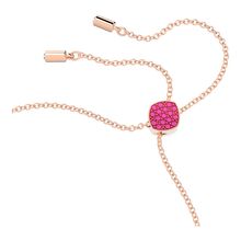 Pulsera Lilia, Mariposa, Rosa, Baño tono oro rosa