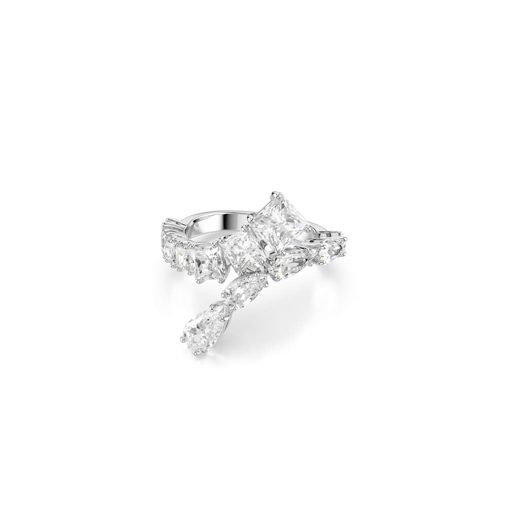 Anillo Matrix, Tallas mixtas, Blanco, Recubrimiento en rodio